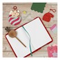 Red Fluffy Christmas Tree Notebook A5  image number 2