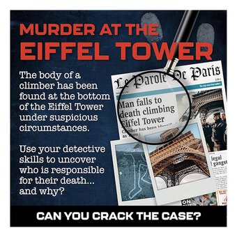 Murder Mystery Cases: Murder at the Eiffel Tower