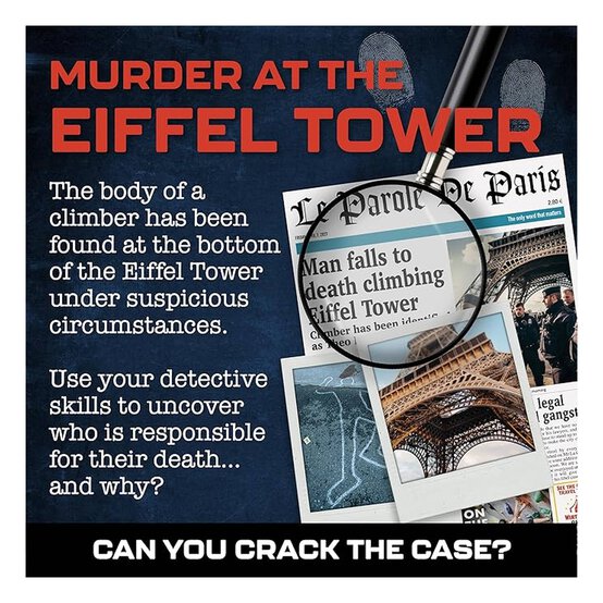 Murder Mystery Cases: Murder at the Eiffel Tower image number 2