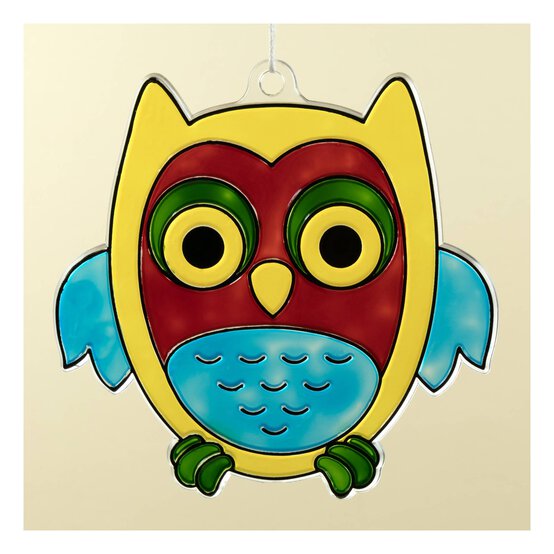 Owl Plastic Suncatcher image number 5