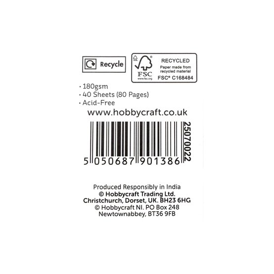 Spiral Bound Kraft Scrapbook 8 x 8 Inches image number 7