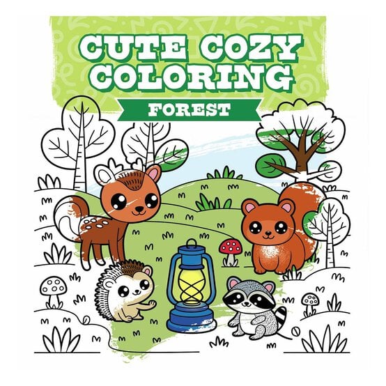 Cute Cozy Colouring: Forest image number 1