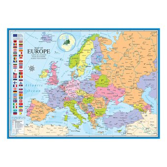 Eurographics Map of Europe Jigsaw Puzzle 1000 Pieces