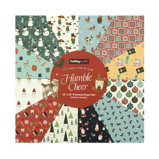 Humble Cheer 12 x 12 Inches Paper Pad 24 Sheets image number 5