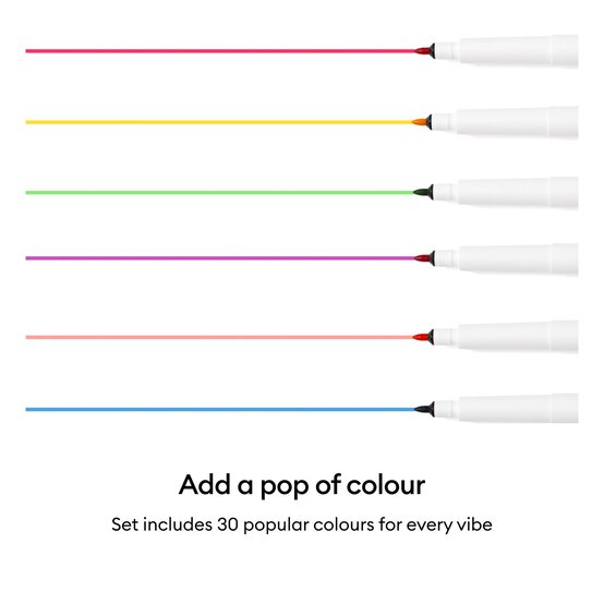 Cricut Infusible Ink Marker Set 30 Pack  image number 2