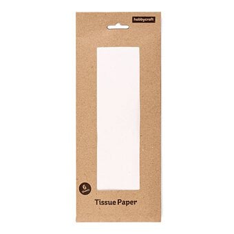 White Tissue Paper 50cm x 75cm 6 Pack image number 3