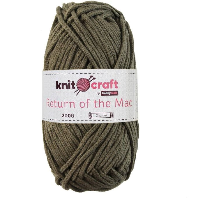 Knitcraft Khaki Return of the Mac Yarn 200g
