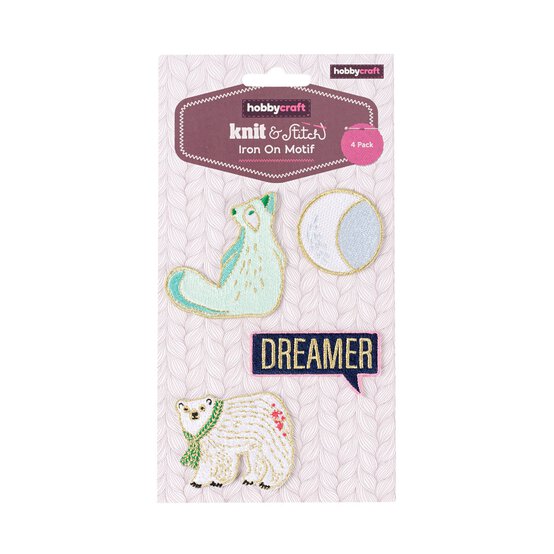 Dreamer Iron-On Patches 4 Pack image number 4