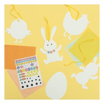 Make Your Own Easter Hanging Decorations