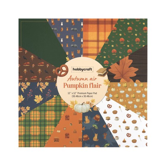 Autumn Air 12 x 12 Inches Paper Pad 24 Sheets image number 5
