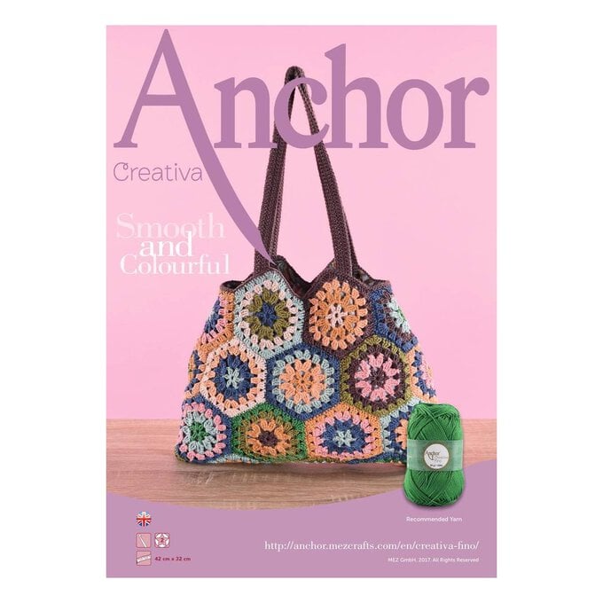 FREE PATTERN Anchor Creativa Crochet Bag No 1 image number 1