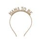Mama to Be Gold Glitter Headband image number 3
