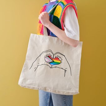 How to Personalise a Tote Bag for Pride