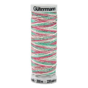 Gutermann Multicoloured Sulky Metallic Thread 200m (7029)