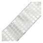 Silver Mirror Ball Wire Edge Ribbon 63mm x 3m image number 3