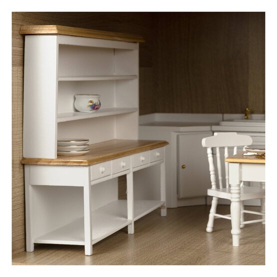 Doll&rsquo;s House Large White Pine Dresser  image number 2