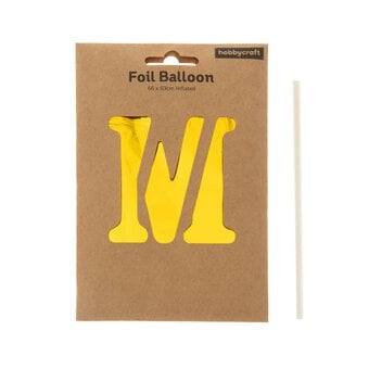 Extra Large Gold Foil Letter M Balloon image number 3