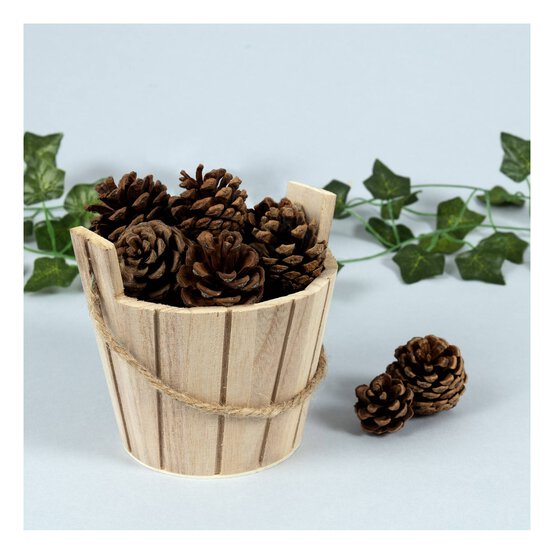 Wooden Bucket 13cm image number 3