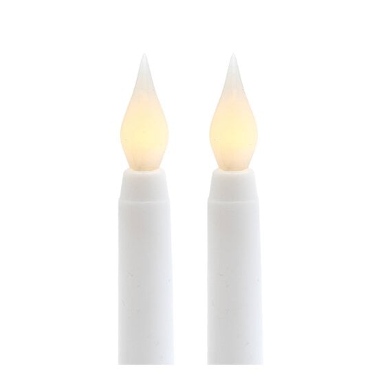 Create & Celebrate LED Taper Candles 2 Pack image number 3