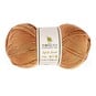 Women's Institute Light Brown Soft and Smooth Aran Yarn 400g image number 1
