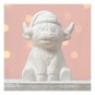 Ceramic Highland Cow 11cm image number 1