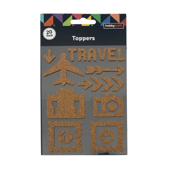 Travel Cork Stickers 20 Pack image number 4