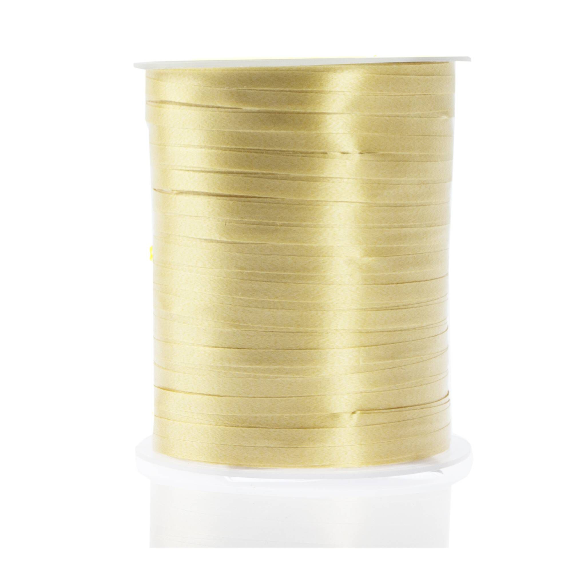 Gold Effect Curling Ribbon 5mm x 400m Hobbycraft