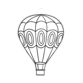 Hot Air Balloon Suncatcher Plastic Suncatcher
