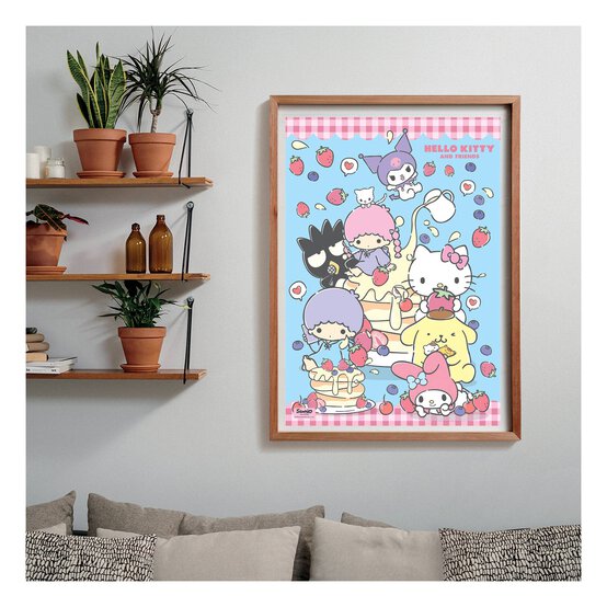 Clementoni Hello Kitty and Friends Jigsaw Puzzle 1000 Pieces image number 4