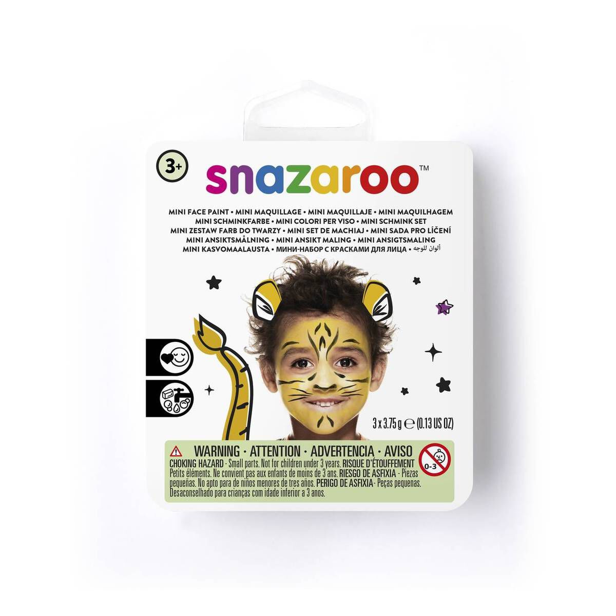 Snazaroo Tiger Mini Face Paint Kit Hobbycraft