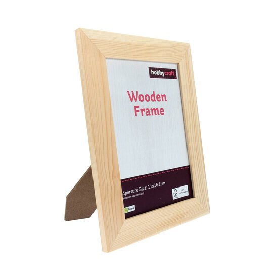 Wooden Frame 11cm x 16cm image number 1