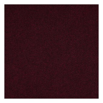 Wine Boucle Jersey Fabric by the Metre