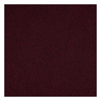 Wine Boucle Jersey Fabric by the Metre
