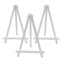 White Mini Table Easel 3 Pack image number 1