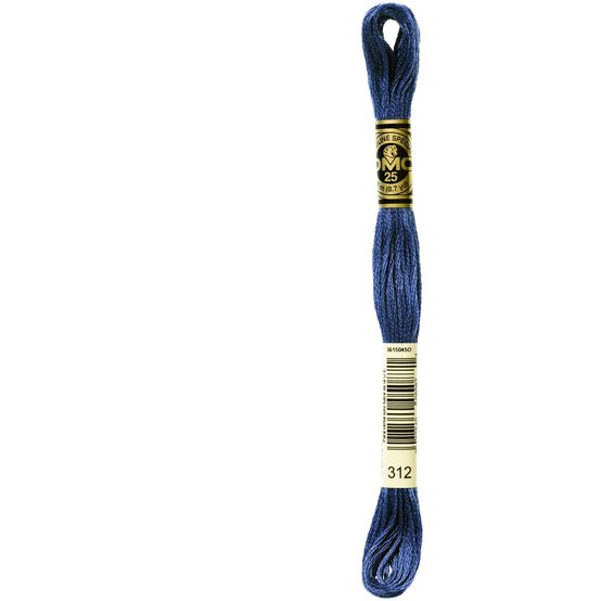 DMC Blue Mouline Special 25 Cotton Thread 8m (312) image number 3