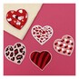 Heart Iron-On Motifs 6 Pack image number 2