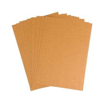 Recycled Kraft Card A4 50 Pack  image number 3