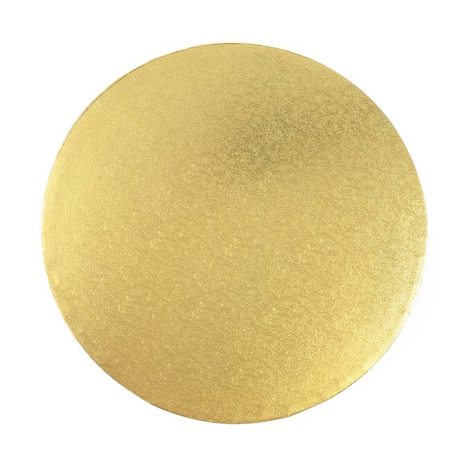 Gold Round Cake Drum 10 Inches | Hobbycraft