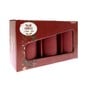 Red Pillar Candles 3 Pack image number 3