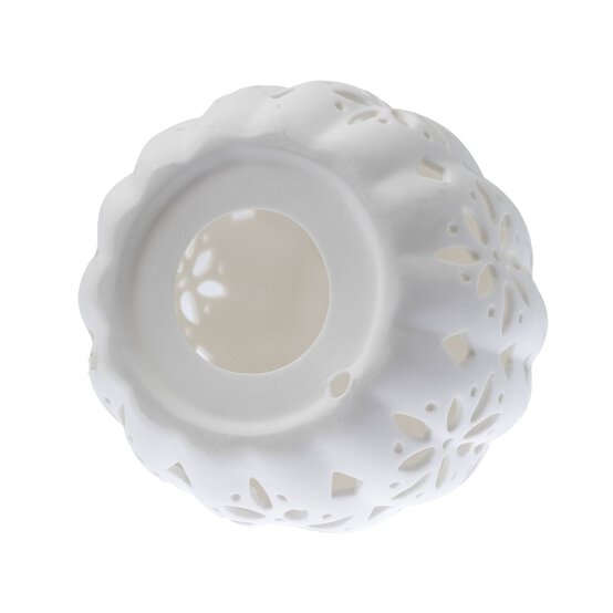 Ceramic Pumpkin Tealight Holder 17cm image number 3