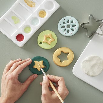 How to Make Clay Tree Decorations