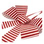Red and White Striped Bow 32cm image number 2