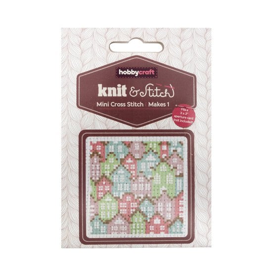 Mini Townhouses Cross Stitch Kit image number 3