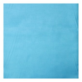 Turquoise Silky Habutae Fabric by the Metre image number 2