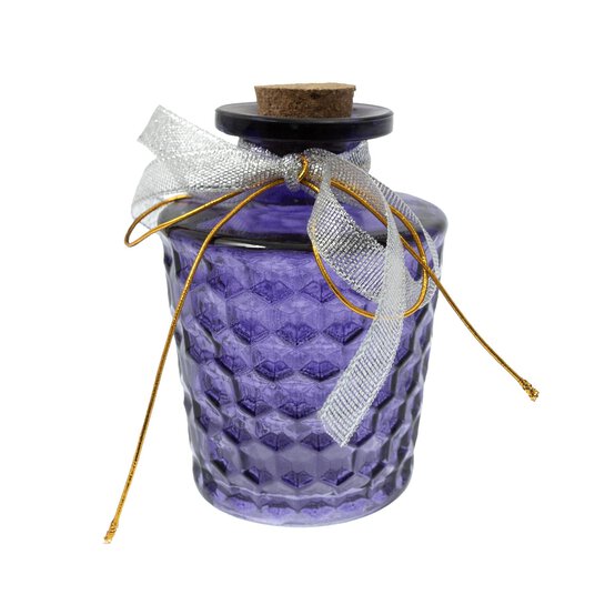 Purple Potion Bottle with Cork Top 11cm image number 4