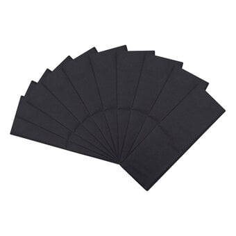 Black Tissue Paper 65cm x 50cm 10 Pack