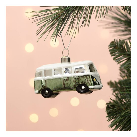 Hanging Campervan Decoration 8cm image number 1
