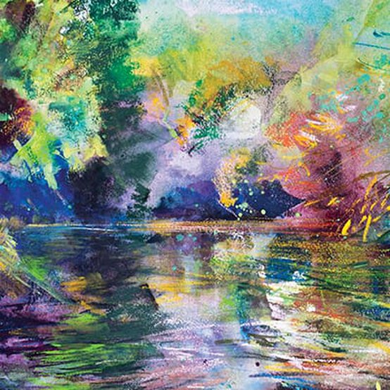 How to Create a Vibrant Landscape Artwork image number 1