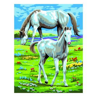 Junior Painting By Numbers Horses 2 Pack image number 2