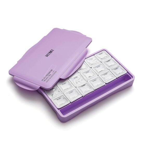 HIMI Pastel Jelly Cup Gouache Set 30ml 18 Pack  image number 3